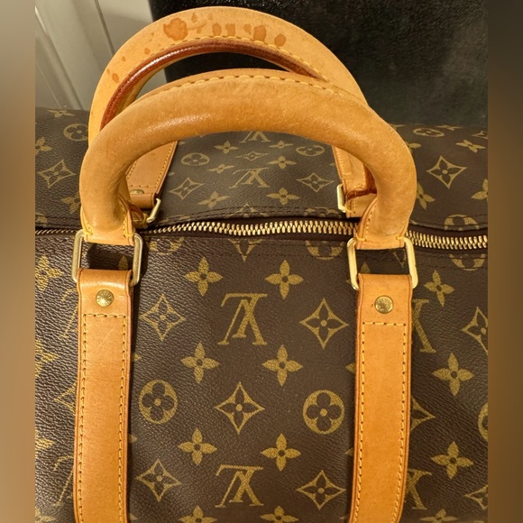 Large Louis Vuitton keepall.❤️With COA, GREAT Condition. 1 callout (see picture) - Picture 10 of 13